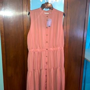 Soft Surroundings sleeveless maxi dress